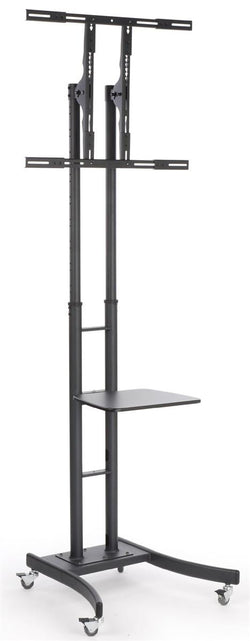 TV_Stand_with_AV_Shelf,_Fits_Monitors_32_to_65,_Locking_Wheels_?C_Black_119974