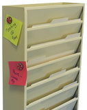 20 Tiered_Wall_File_Holder,_Fits_Letter_Sizes,_Steel_ _Tan_119989