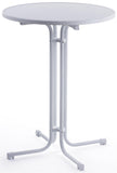 31" x 42" Round Cocktail Table - White 119991