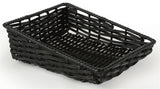 12_Rectangular_Woven_Fruit_Basket_w/_Tapered_Sides_ _Black_120032