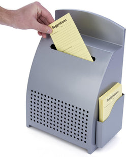 Metal_Ballot_Box_w/_Lock,_Countertop,_Front_Loading,_Side_Pocket_ _Silver_120039