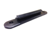 Stanchion Queue Barrier Post Wall Mount Retractable Ribbon 16' Belt Black