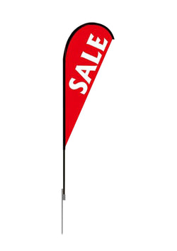 Banner, Flag, Advertising, Pole Set, Outdoor Retail, SALE Feather Flag 12013-Sale