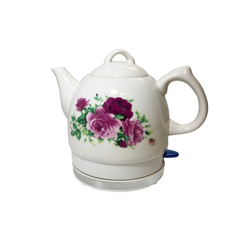 Teapot, Ceramic, w/electronic heat plate, 1080 12026