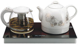 Teapot, Ceramic, Complete Buffet, Table, Service w/110V Steeping/Warm Station 12032