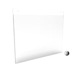 Wall Mount Sign Holder Clear Acrylic Picture Frame Transparent Poster Frame