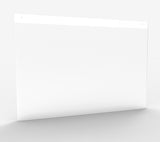 Wall Mount Sign Holder Clear Acrylic Picture Frame Transparent Poster Frame 12061-17X11