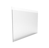 Wall Mount Sign Holder Clear Acrylic Picture Frame Transparent Poster Frame 12061-17X11-24PK