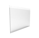 Wall Mount Sign Holder Clear Acrylic Picture Frame Transparent Poster Frame 12061-17X11-6PK