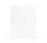 8-1/2"w x 11"h Wall Mount Clear Window Signs Plexiglass Acrylic Portrait Frame 12065