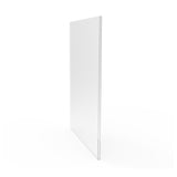 8-1/2"w x 11"h Wall Mount Clear Window Signs Plexiglass Acrylic Portrait Frame 12065