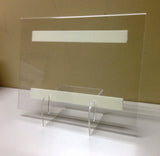 Clear Acrylic Literature Tabletop Holder Display 10372+12065