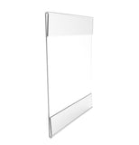 Clear Window Signs Plexiglass Acrylic Feature 11x8.5 Landscape Portrait Frame Wall Mount 12066