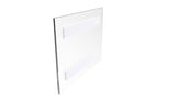 11 x 8.5"h Wall Mount Clear Window Signs Plexiglass Acrylic Landscape Frame