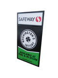 Single Side Aluminum Snap Frame Sign Holder Advertising Marketing Picture Frame 12094