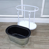 Tub with Stand Ice Bucket Party Mobile Drink Beverage Rack Station Refreshment 12176+21844