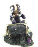 Diver Treasure Chest Ornament for Aquarium Fish Tank Decoration 12183