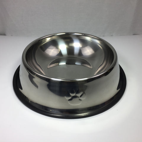 32-oz Dog/Cat Bowl Stainless Steel Dog Pet Food or Water Bowl Dish 12196