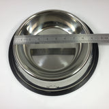 50-oz Dog/Cat Bowl Stainless Steel Dog Pet Food or Water Bowl Dish 12197