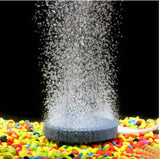 Aquarium Air Stone Disk Air Stone Aquarium Fish Tank Aerator Bubble Diffuser Hydroponics12206