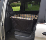 Dog Cat Car Seat Basket Bed Carrier Pet Travel Booster Safety Back Seat 12234
