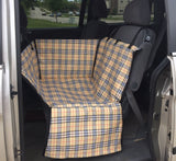 Dog Cat Car Seat Basket Bed Carrier Pet Travel Booster Safety Back Seat 12234