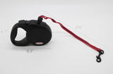 Fixture Display 22-Feet Black Retractable Belt Dog Leash, Black 12257