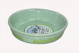 6x6x1.2" Ceramic Pet Bowl Highend Dog Cat Bowl Porcelain Dog Cat Feeder Puppy Bowl 12259