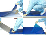 TACKY/CLEAN ROOM MATS 24x36" BLUE 30 SHEETS PER DECK 13006