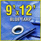 BLUE POLY TARP 40' X 60' CAMPING OUTDOORS GARAGE SHOP TARPAULIN CANVAS