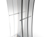 Clear Acrylic Plexiglass Rods Standoff set of 4 Rods 13133