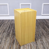 Wood Donation Box Tithing Box Fundraising Stand Offering Collection Charity 13155