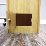 Wood Donation Box Tithing Box Fundraising Stand with Sign Holder 13155+12065