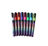 8 Multi-Color Highlighter Fluorescent Liquid Chalk Marker Pen for LED Writing Board 13160