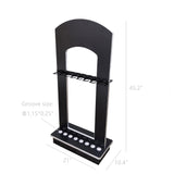 Fishing Rod Rack, Golf Club, Cue Pole Display Holder Holds 16 Rods 21X10X45" 13175