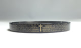 Metal Christian Bracelet with Cross and Spanish Scripture 13282