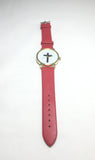 Christian Watch with Cross 13291 RED