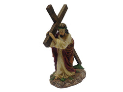 Jesus Carrying Cross Path to Calgary Christine Gifts 13303
