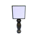 FixtureDisplays Wooden Beer Tap Handle with Two Small White Chalkboard 14002