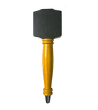 FixtureDisplays Wooden Beer Tap Handle Kit with Two Small Black Chalkboard 14004
