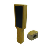 FixtureDisplays Wooden Beer Tap Handle Kit with Two Small Black Chalkboard 14009