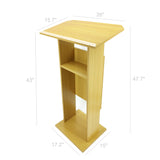 Wood (MDF) Podium Pulpit Lectern Reception 14302