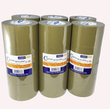 24 Rolls Brown Sealing Tape Carton Packing Box Tape 2.83"x110Y 14408 24