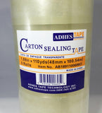 6 Rolls Clear Sealing Tape Carton Packing Box Tape 1.89"x110Y 14411 6