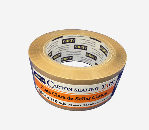 3 Rolls Brown 1.89" Carton Sealing Tape 篓C STOP warning