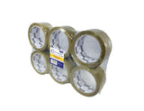 36 Rolls Brown Sealing Tape Carton Packing Box Tape 1.89"x55Y 2.0Mil 14422 36