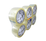 36 Rolls Clear Sealing Tape Carton Packing Box Tape 1.89"x55Y 2.0Mil 14423 36