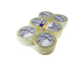 6 Rolls Clear Sealing Tape Carton Packing Box Tape 1.89"x55Y 2.0Mil 14423 6