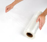 1 Roll Polyethylene Virgin High Quality Cast Stretch Wrap, Clear Shrink Wrap
