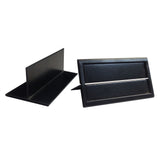 Metal Shelf Edge Price Tag Holder, Ticket Holder Metal - 12pk 1459